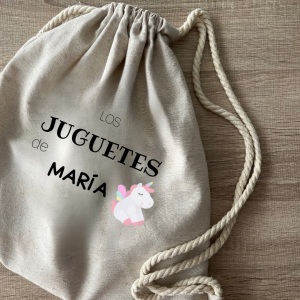 MOCHILA CUERDAS IMAGEN PERSONALIZADA