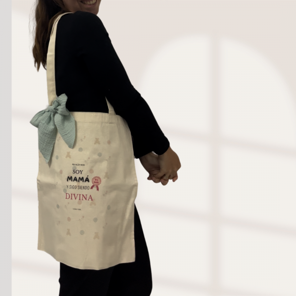 TOTE BAG -POR FIN SOY MAMÁ-Varios modelos - Imagen 2