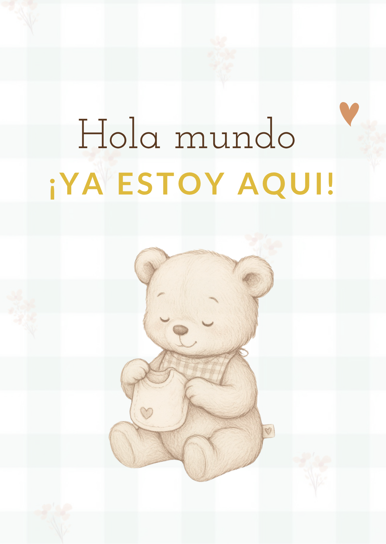 TARJETAS CUMPLEMES: MI PRIMER AÑITO