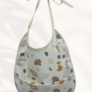 BABERO IMPERMEABLE +BOLSILLO - Modelo ANIMALES