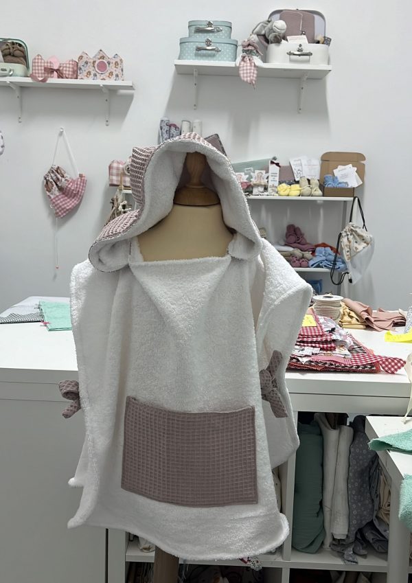 Poncho INFANTIL Modelo Agua Dulce -TALLA 3-6 años - - Imagen 3