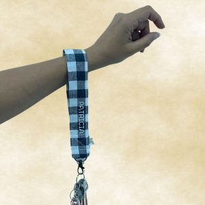 Llavero identificador- cuelgatodo de pulsera PERSONALIZADO