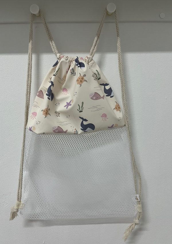 MOCHILA ANTIARENA IMPERMEABLE -Modelo Animales marinos