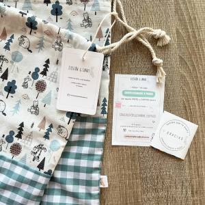 PACK Bolsa merienda+ Bolsa Muda WINNIE