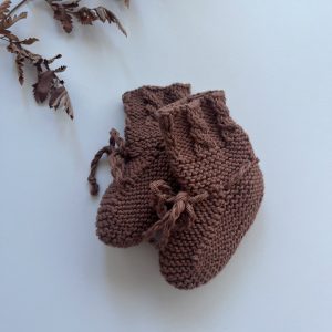 Botita Patuco RECIEN NACIDO Color MARRÓN