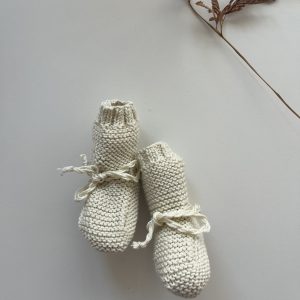 Botita Patuco RECIEN NACIDO Color beige