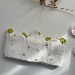 Corona cumple MULTICOLOR + PISTACHO - Con cierre corchetes-