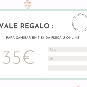 TARJETA REGALO 35€