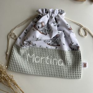 Bolsa muda - cierre volantes