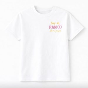 Camiseta Infantil Modelo : FAN PAPÁ/ABUELO